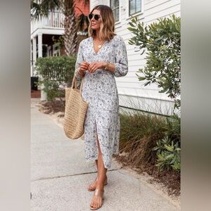 Splendid X Cella Jane Printed Midi Dress